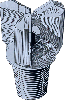3" Drag Bit