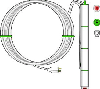 120 FT
12 VOLT SUBMERSIBLE WATER WELL PUMP