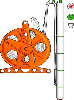 200FT. 12 VOLT WATER WELL SUBMERSIBLE PUMP